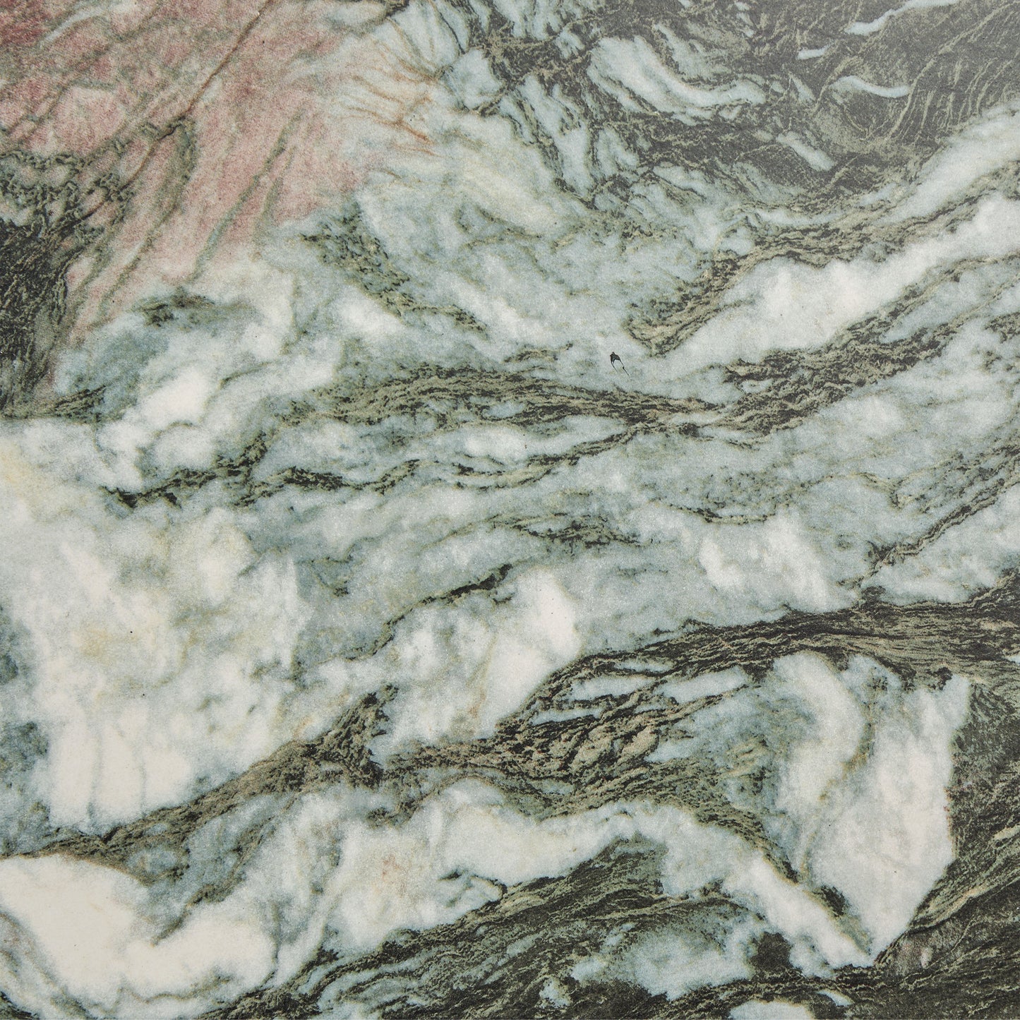 Folda 18" Side Table | Green Marble