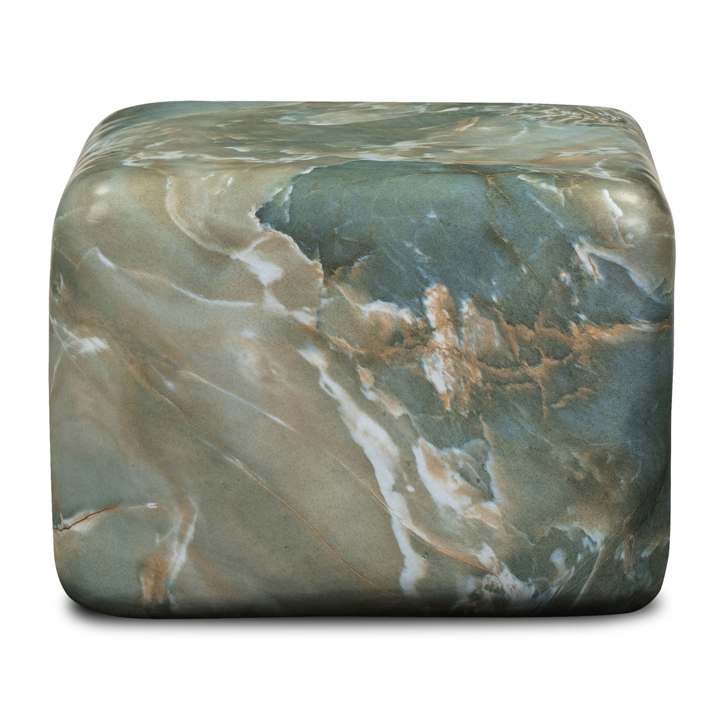 Quadra 22.25" Side Table | Jade Green