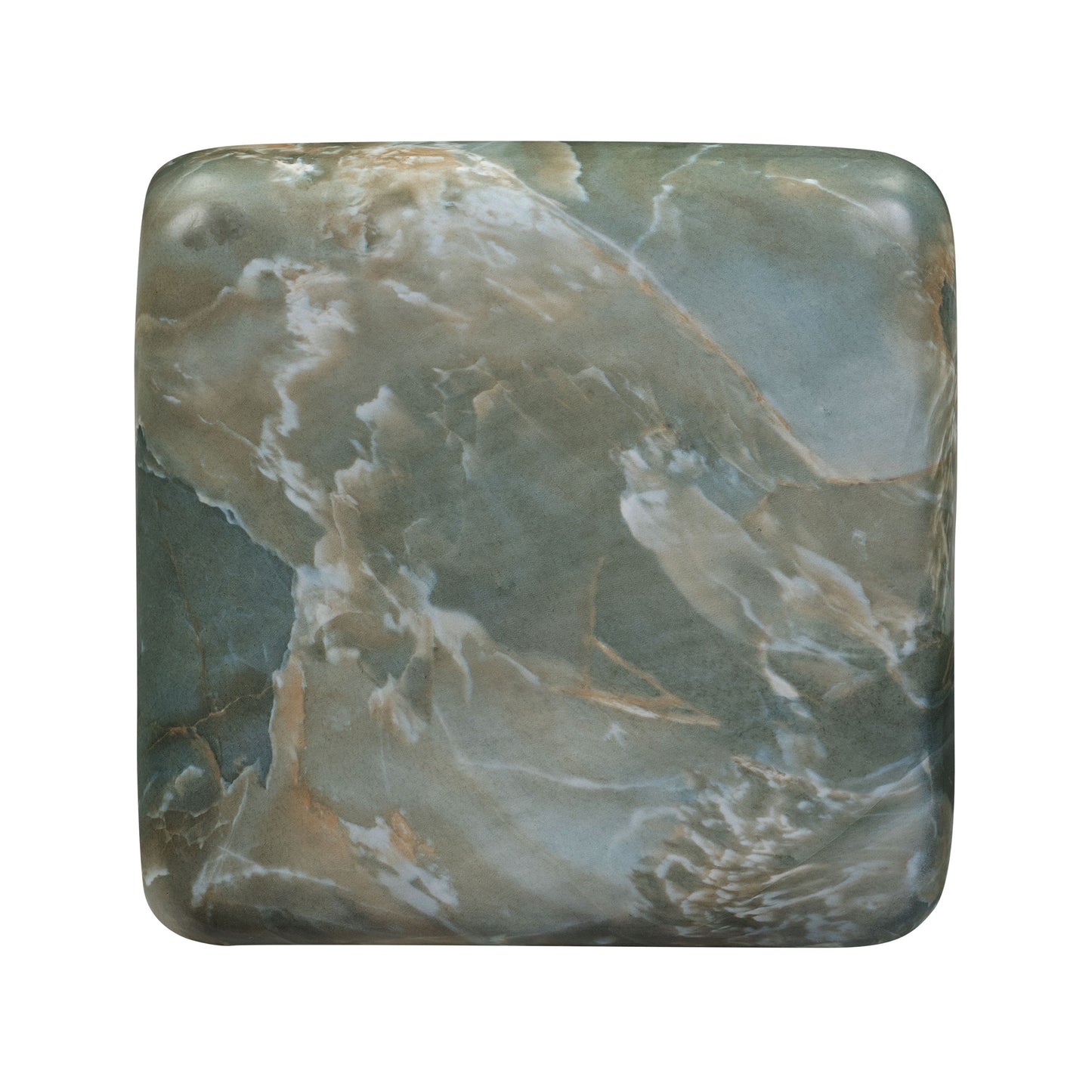 Quadra 22.25" Side Table | Jade Green