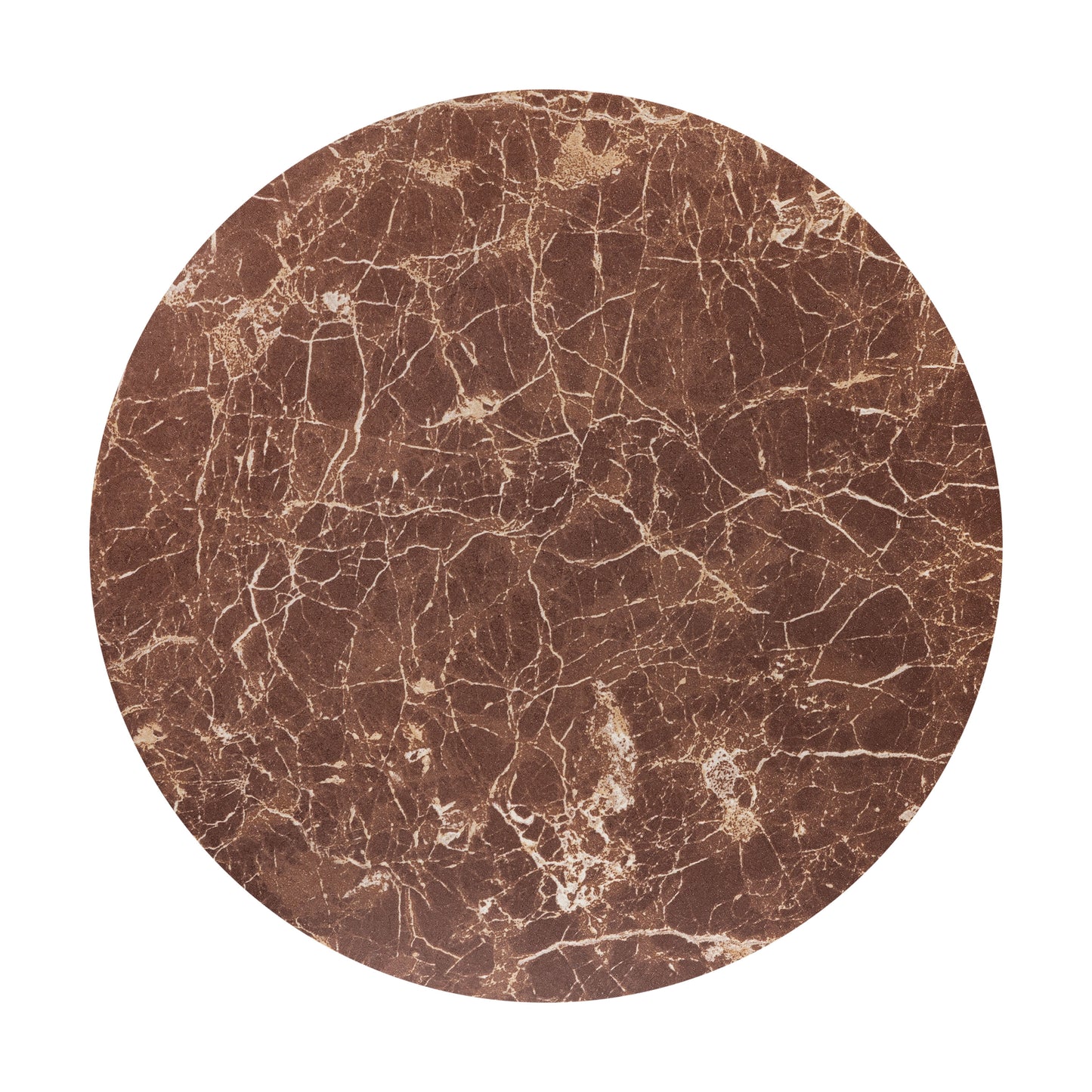 Riba 16" Side Table | Bordeaux Red