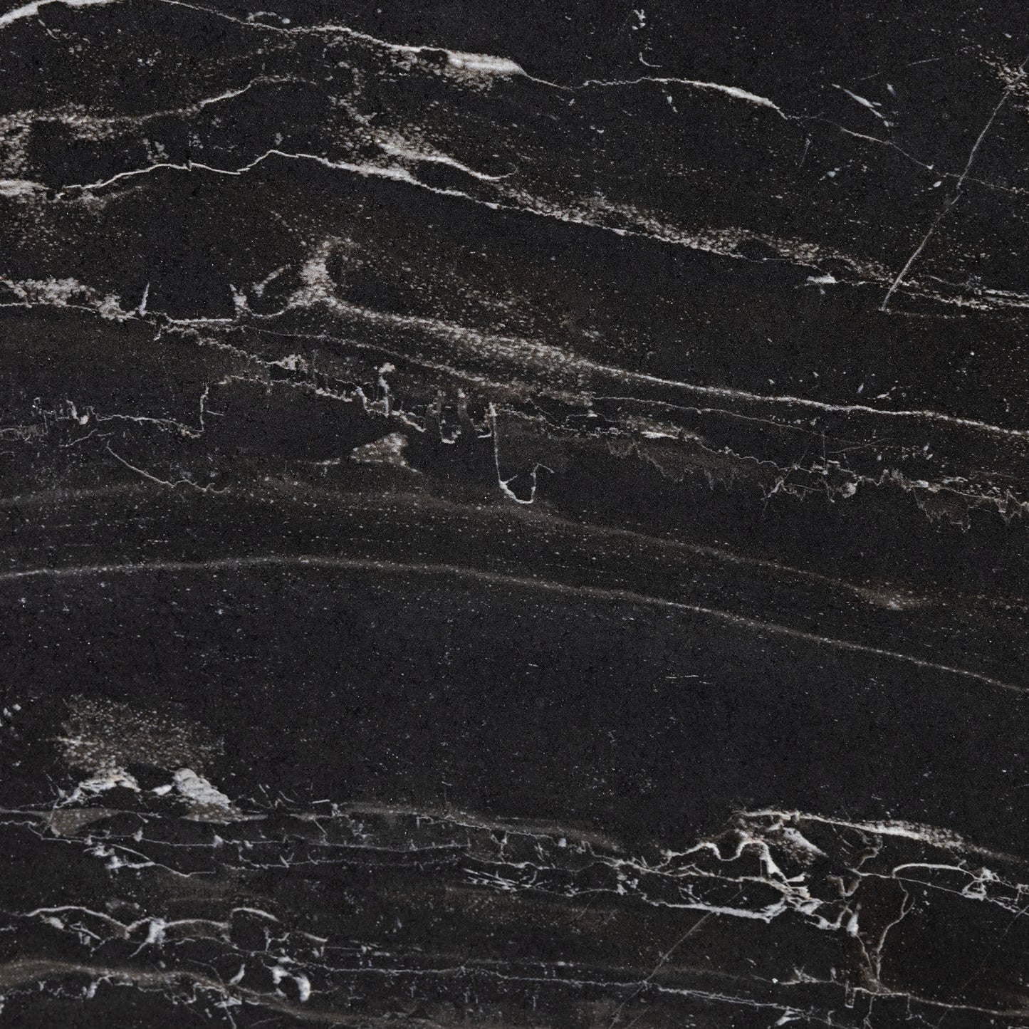 Marq 16" Side Table | Black Marble