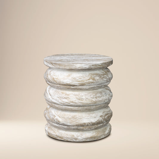 Marq 16" Side Table | Olivestone Green
