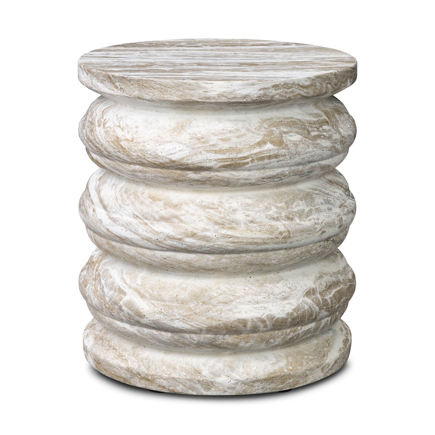 Marq 16" Side Table | Olivestone Green