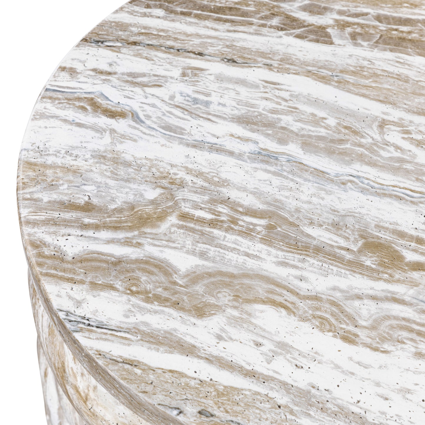 Marq 16" Side Table | Olivestone Green