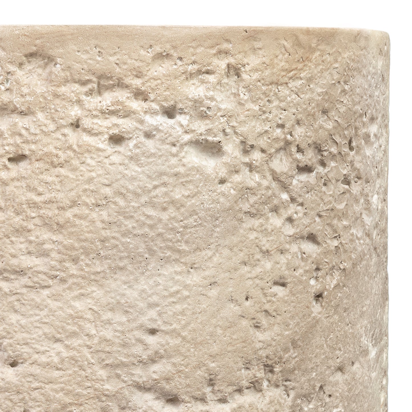 Rokka 16" Side Table | Travertine