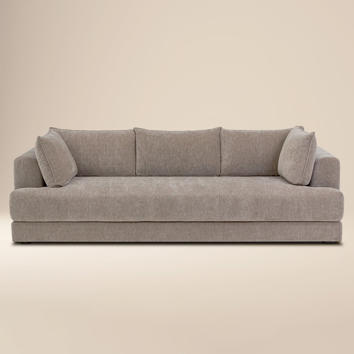 Marcel 99" Sofa | Taupe Brown