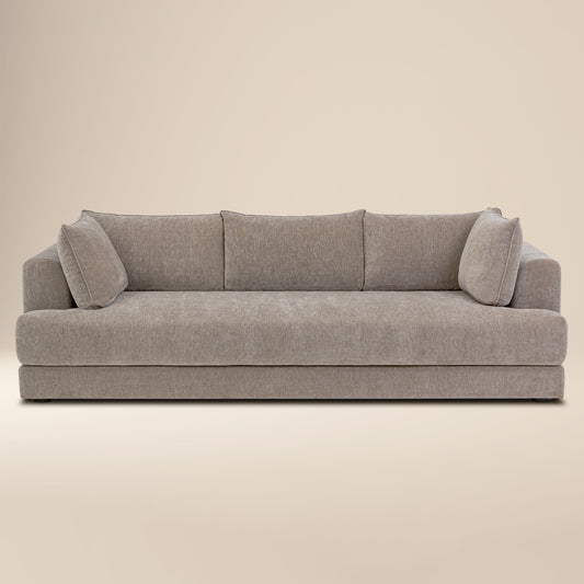 Marcel 99" Sofa | Taupe Brown