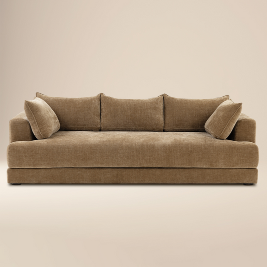 Marcel 99" Sofa | Tawny Brown