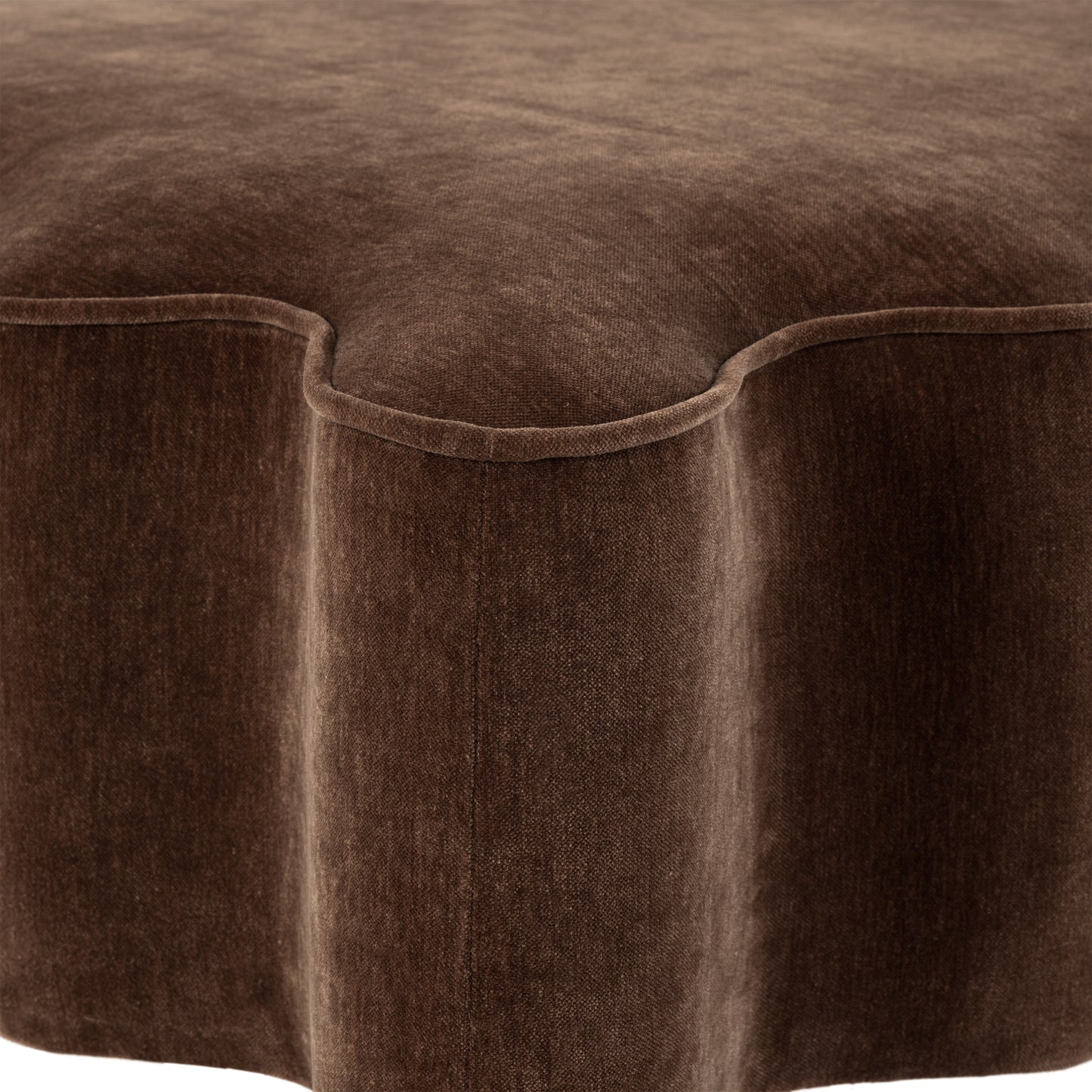 Torno 35" Ottoman | Bronzer Brown