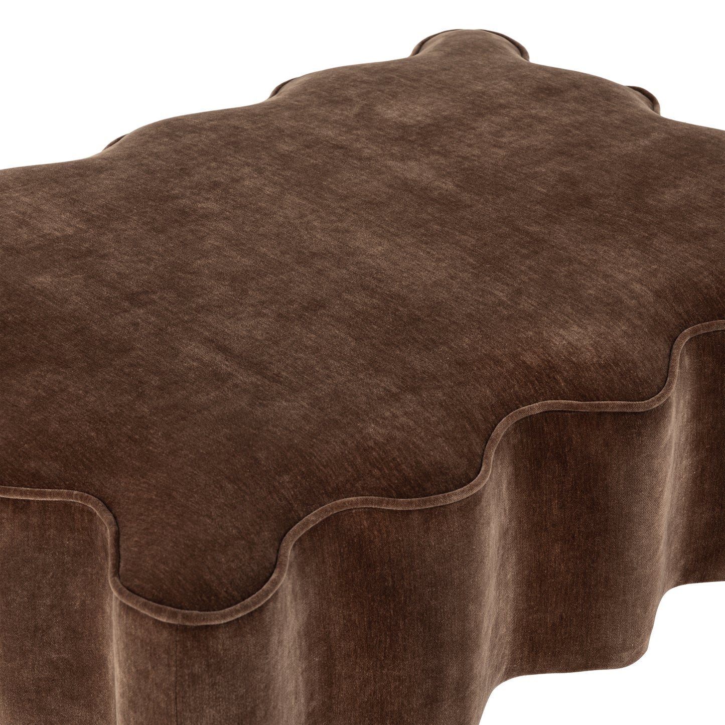 Torno 35" Ottoman | Bronzer Brown