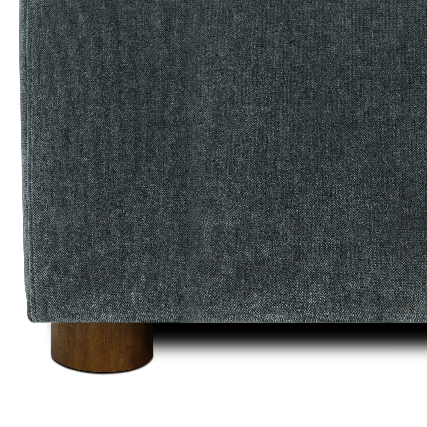 Madero 116" Left-facing Sleeper Bumper Chaise Sectional | Boreal Blue