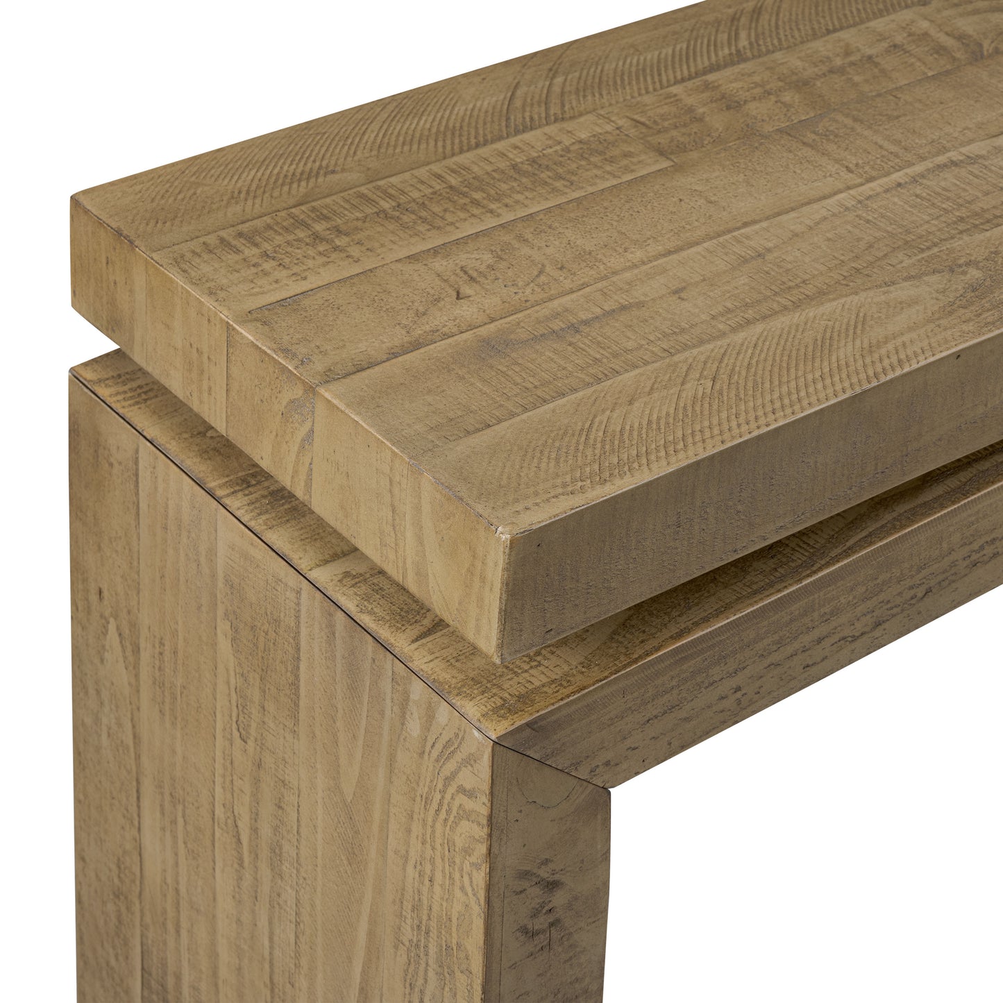 Tenby Console Table (78.75") | Weathered Pine