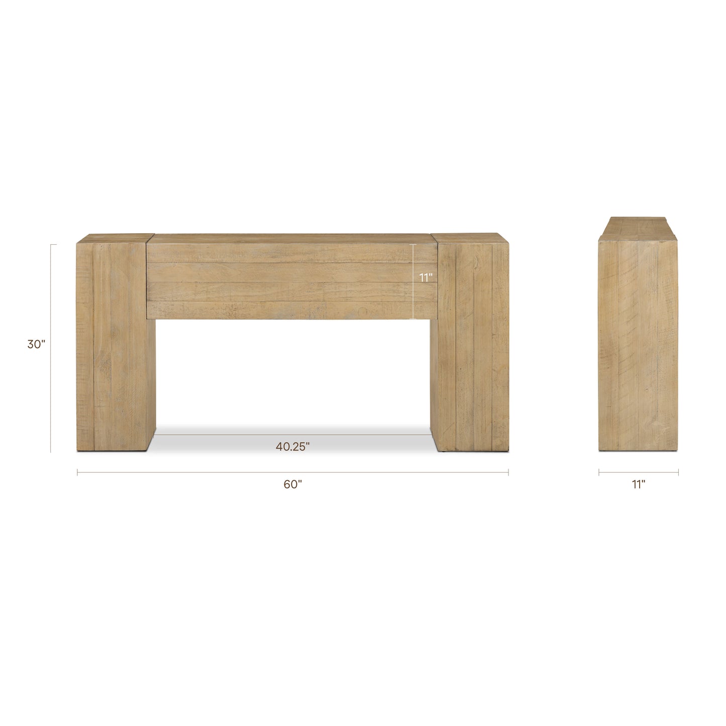 Frome Console Table (60") | Natural