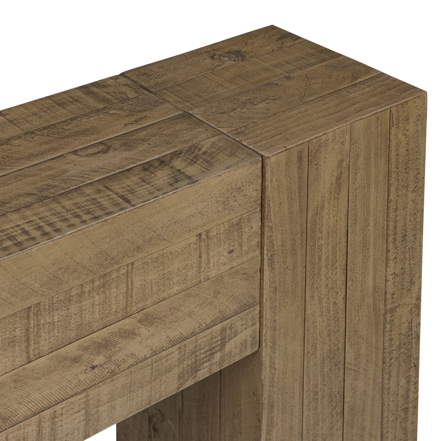 Frome Console Table (60") | Weathered Pine