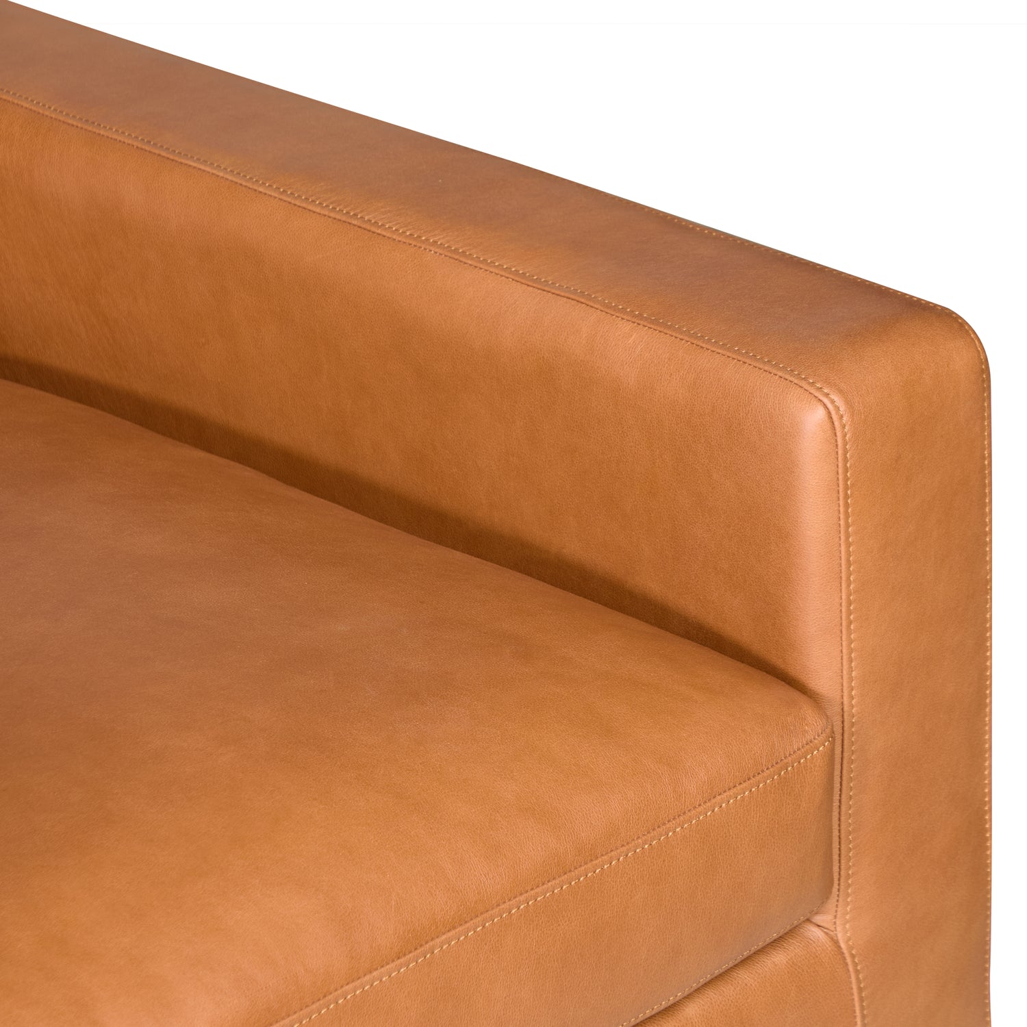Zyon Leather Lounge Chair | Saddle Tan | Set of 2 