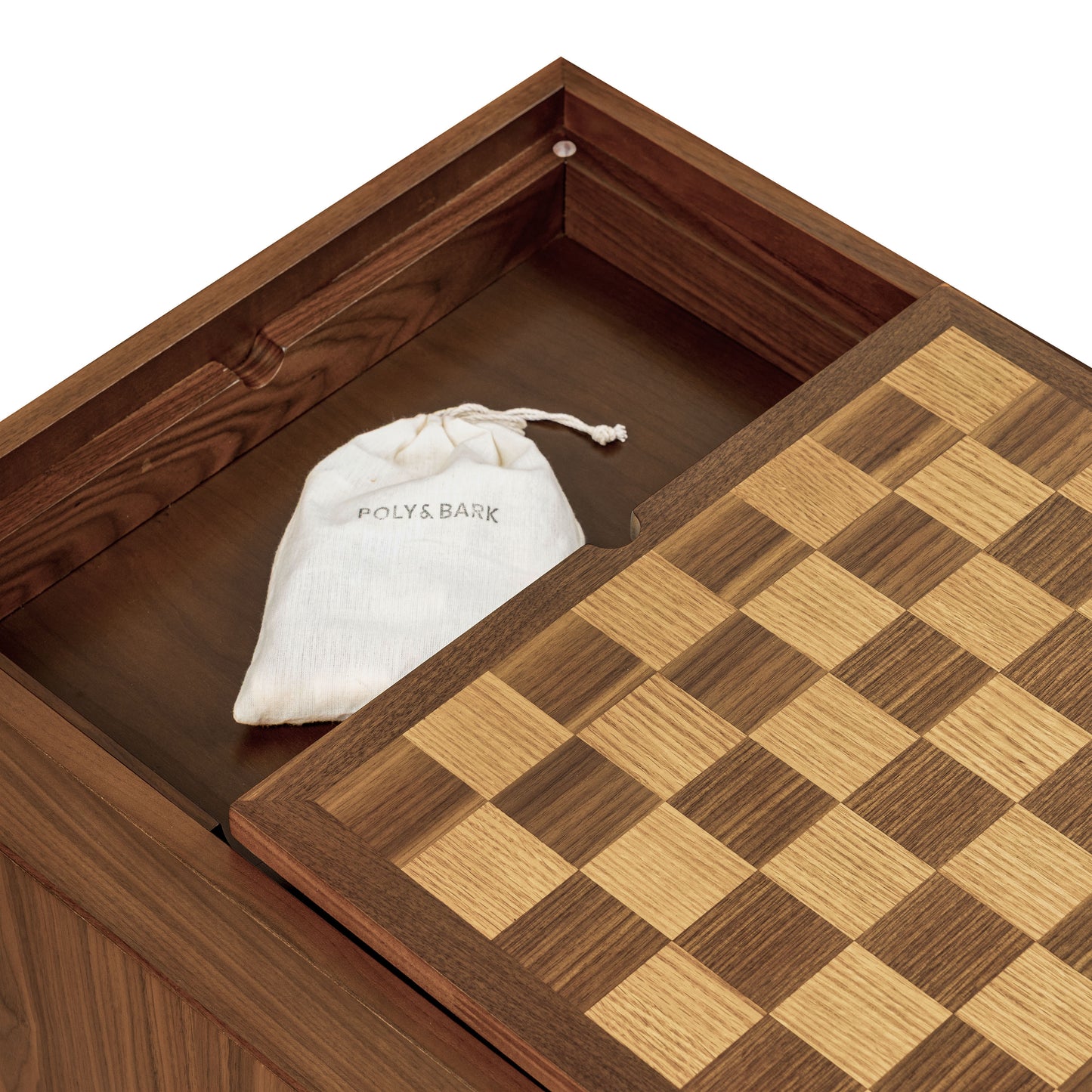 Torre Game Table | Walnut