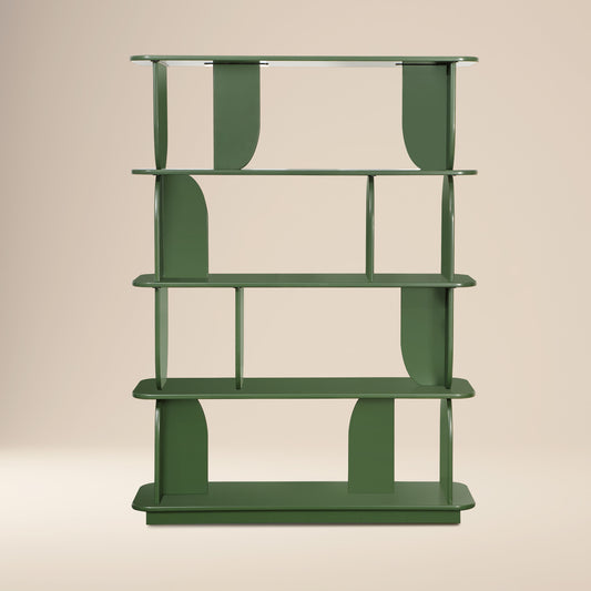 Padua 62" Bookshelf | Basil Green