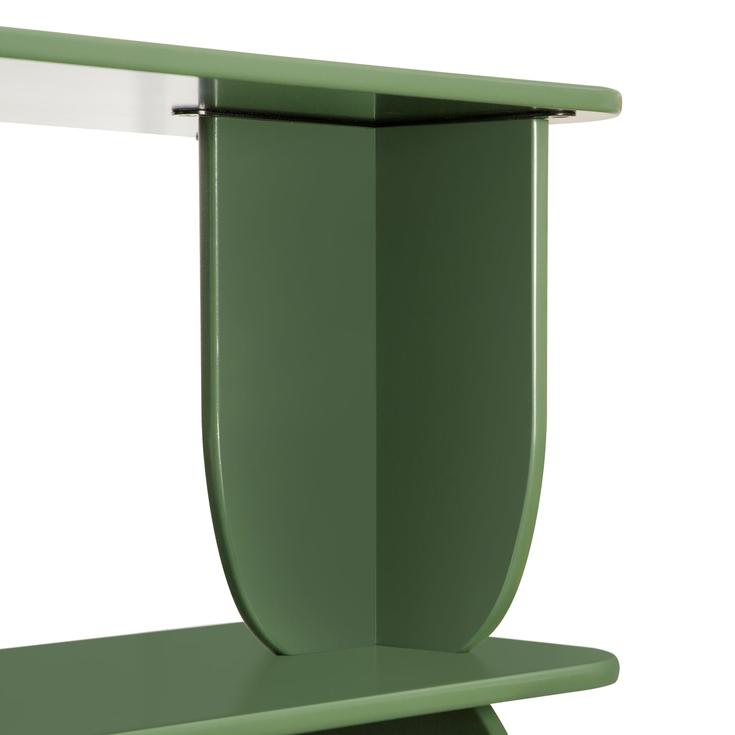 Padua 62" Bookshelf | Basil Green
