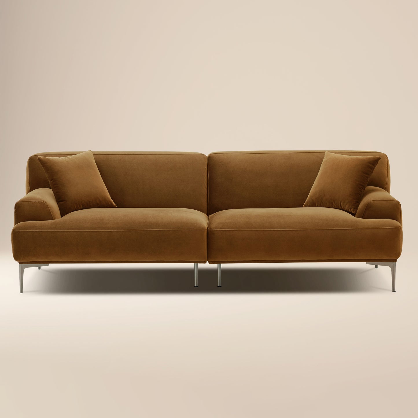 Mineta 92" Sofa | Ginger Brown