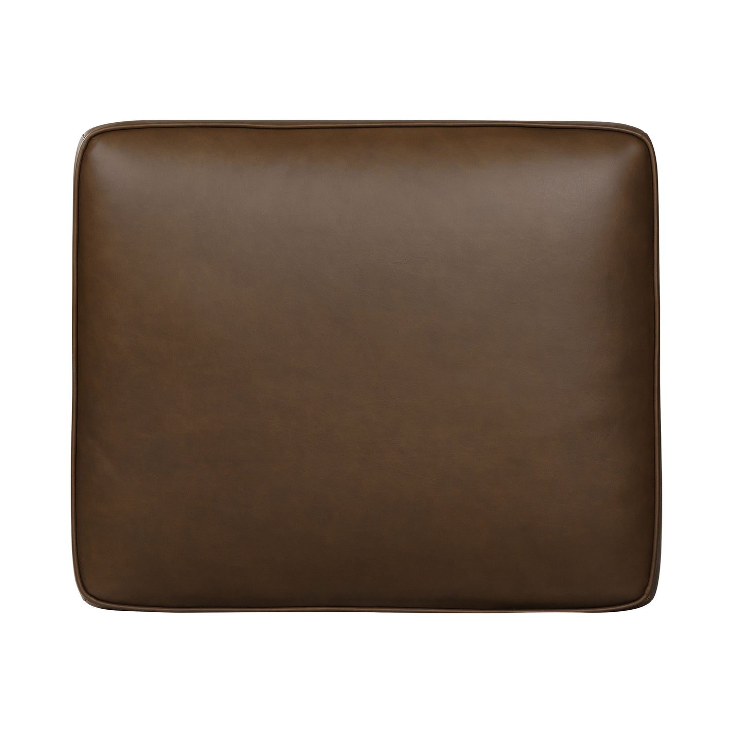 Essex Leather Ottoman 2.0 | Cocoa Brown