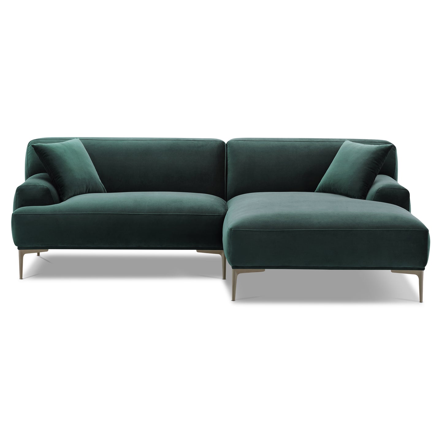 Mineta Right-Facing Sectional | Amalfi Blue