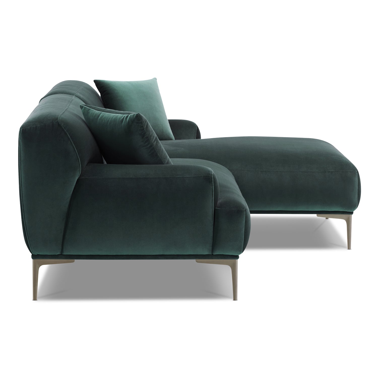 Mineta Right-Facing Sectional | Amalfi Blue 