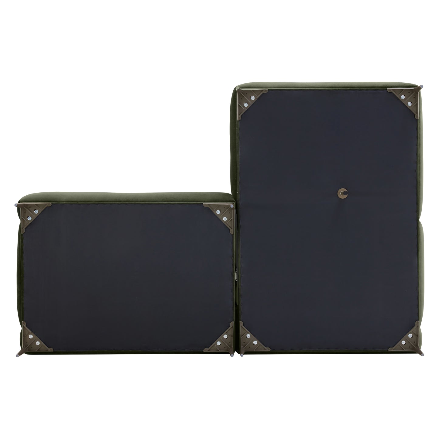 Mineta Right-Facing Sectional | Calabria Green