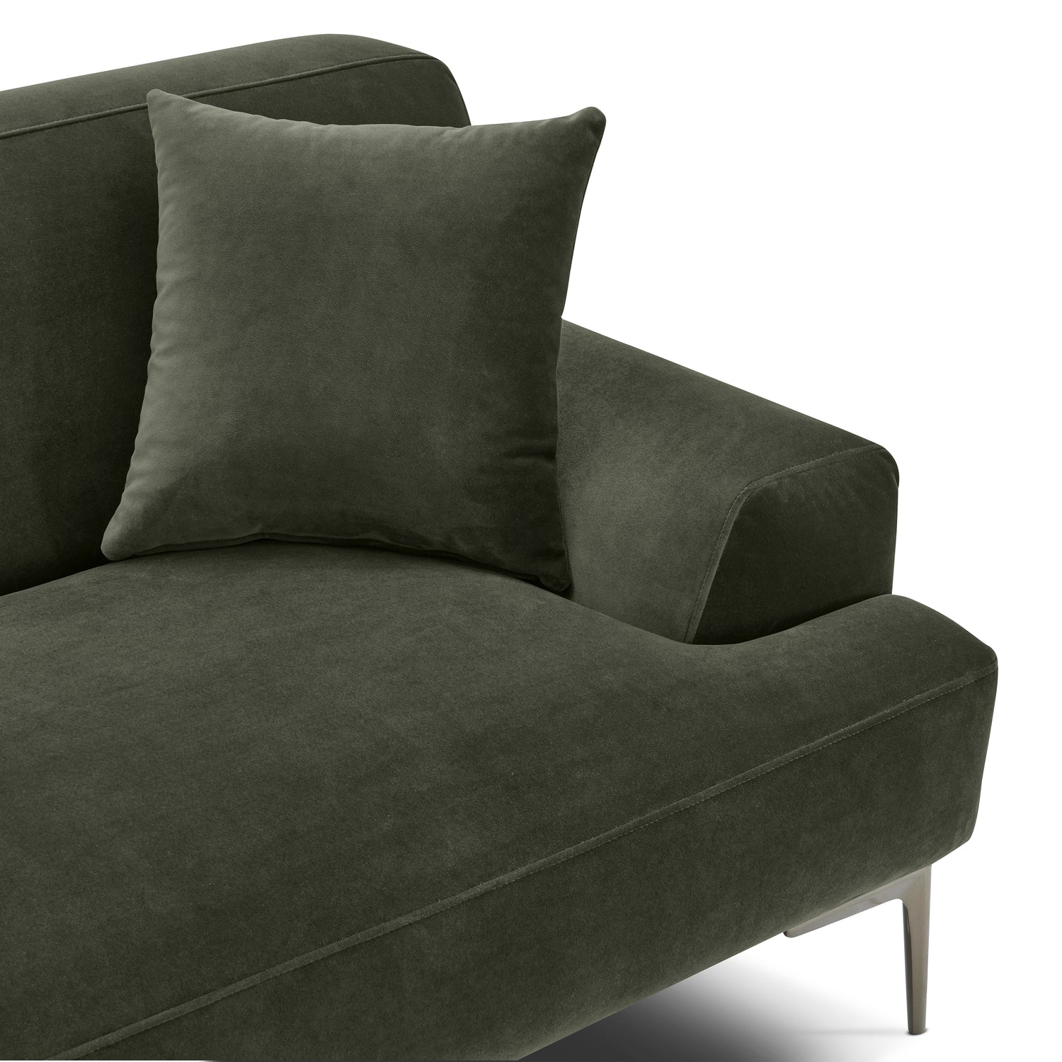 Mineta Right-Facing Sectional | Calabria Green 