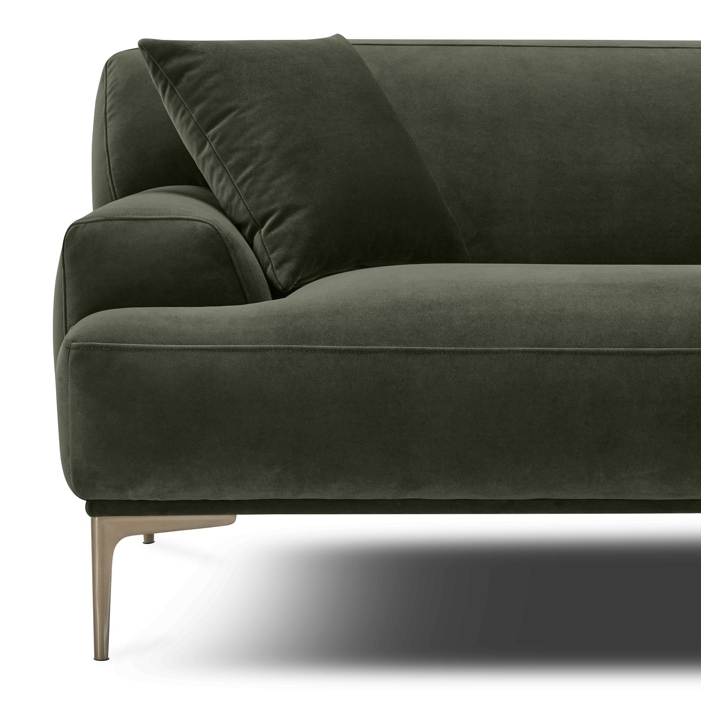 Mineta Right-Facing Sectional | Calabria Green