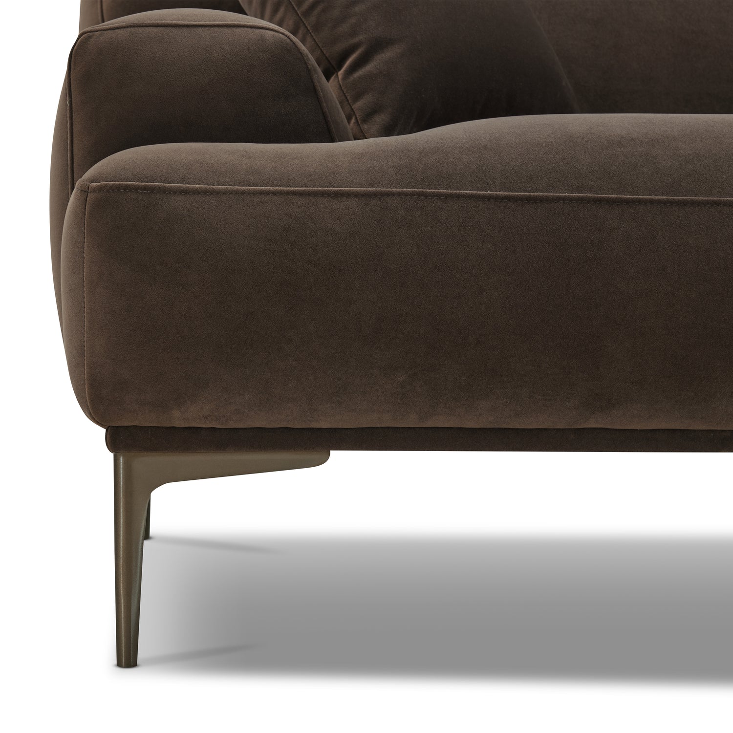 Mineta Right-Facing Sectional | Shadow Brown 