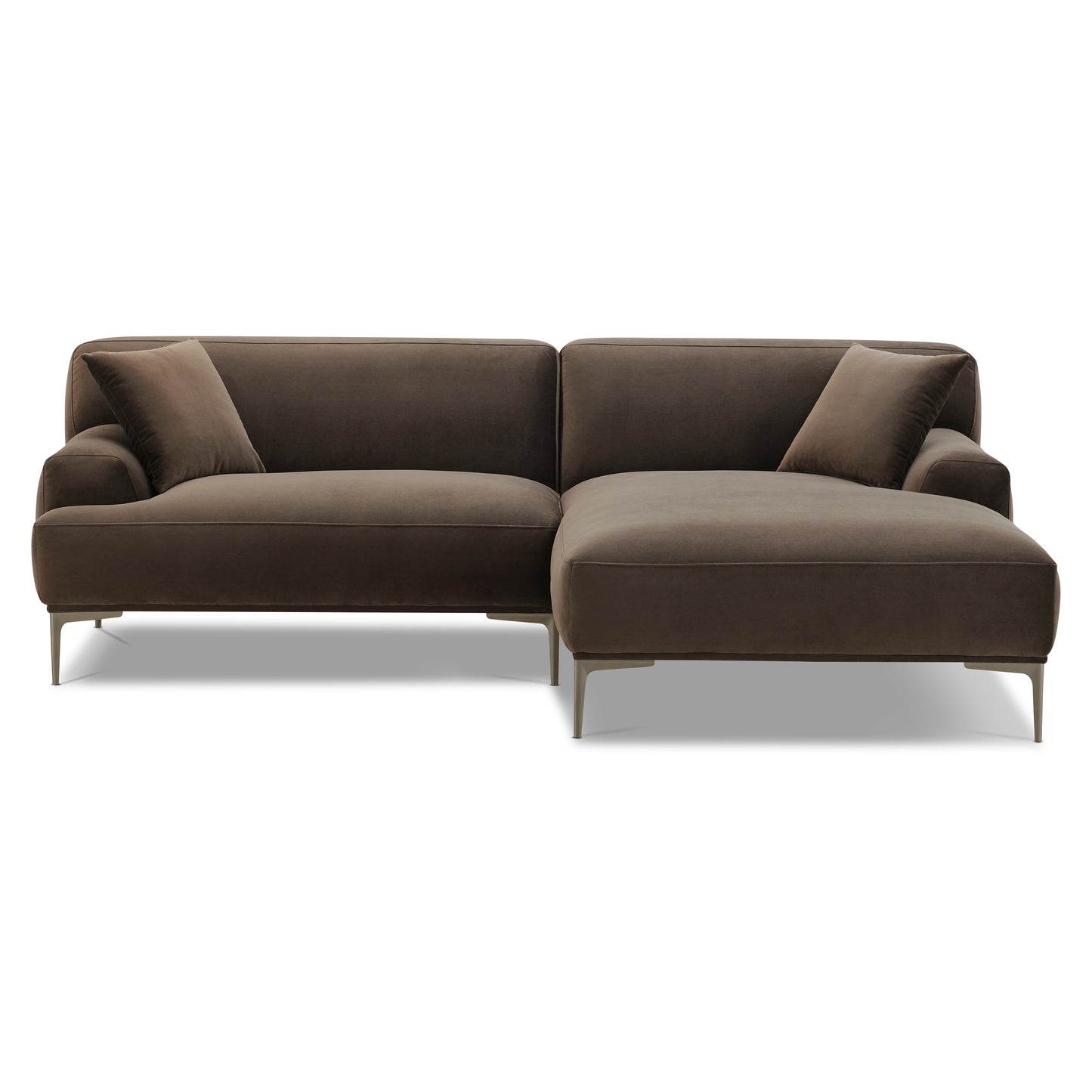 Mineta Right-Facing Sectional | Shadow Brown