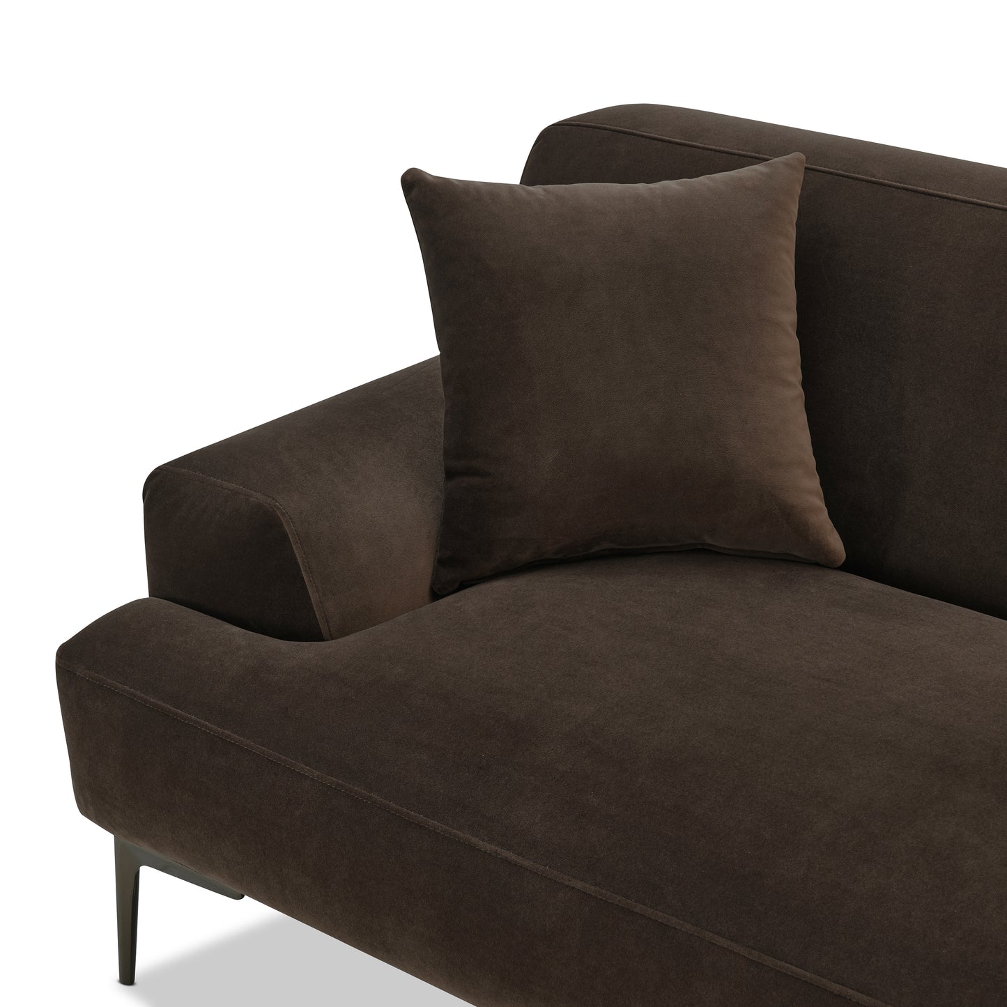 Mineta Right-Facing Sectional | Shadow Brown