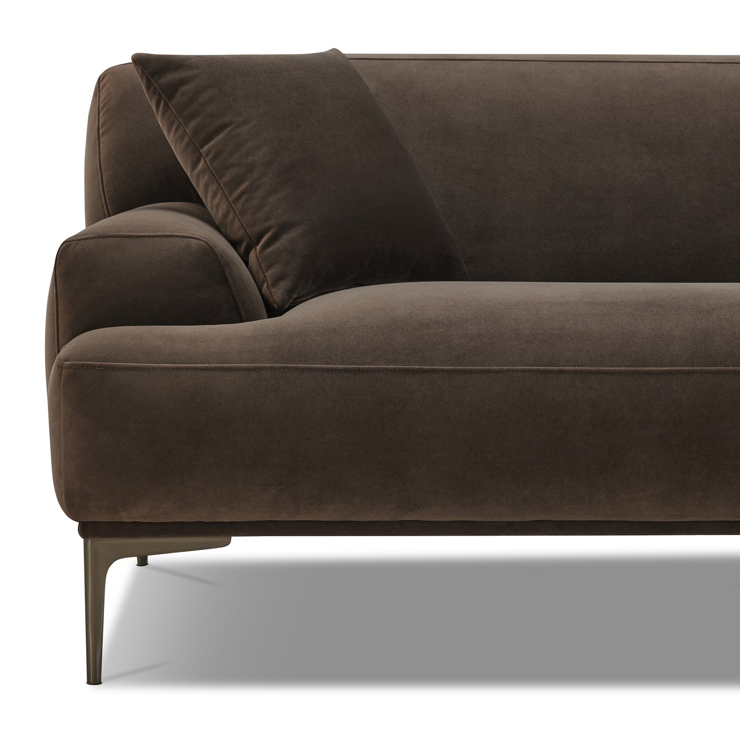 Mineta Right-Facing Sectional | Shadow Brown