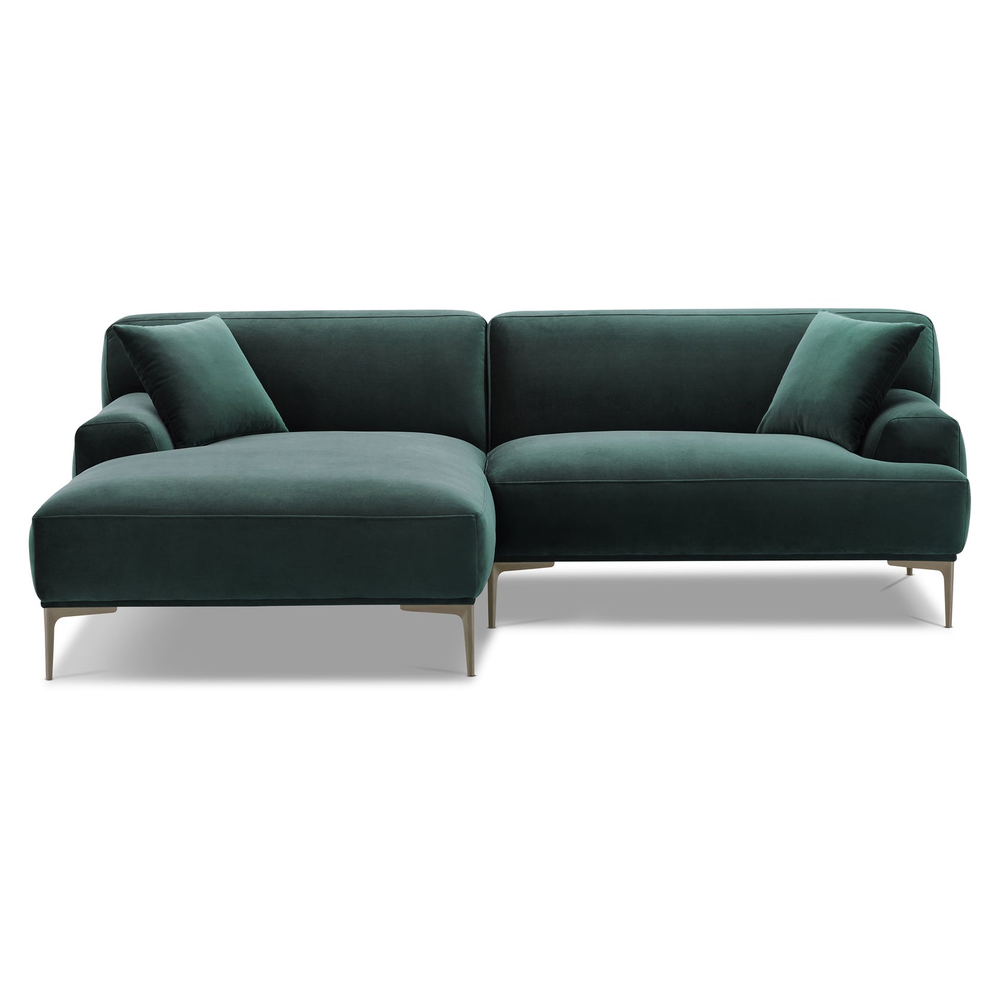 Mineta Left-Facing Sectional | Amalfi Blue