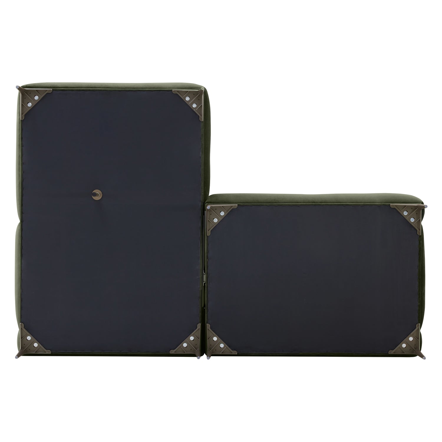 Mineta Left-Facing Sectional | Calabria Green 