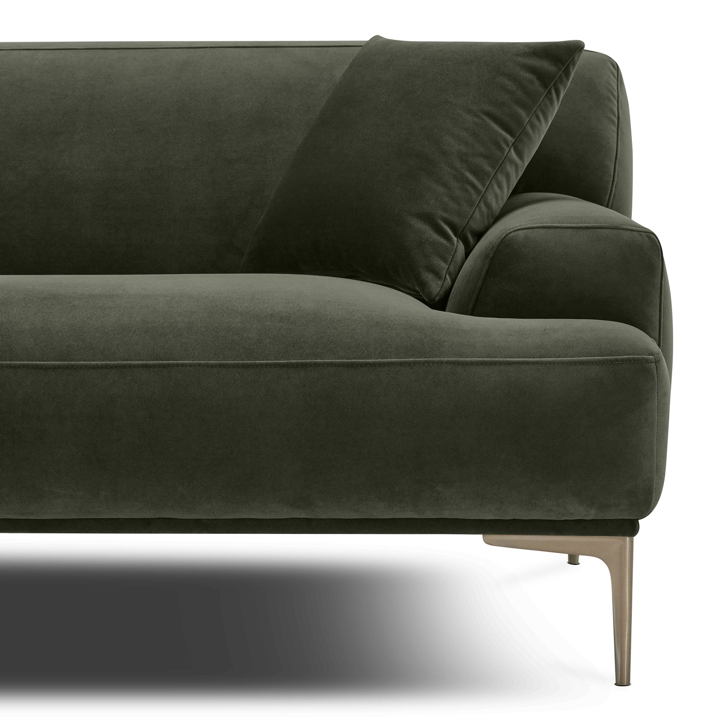 Mineta Left-Facing Sectional | Calabria Green 
