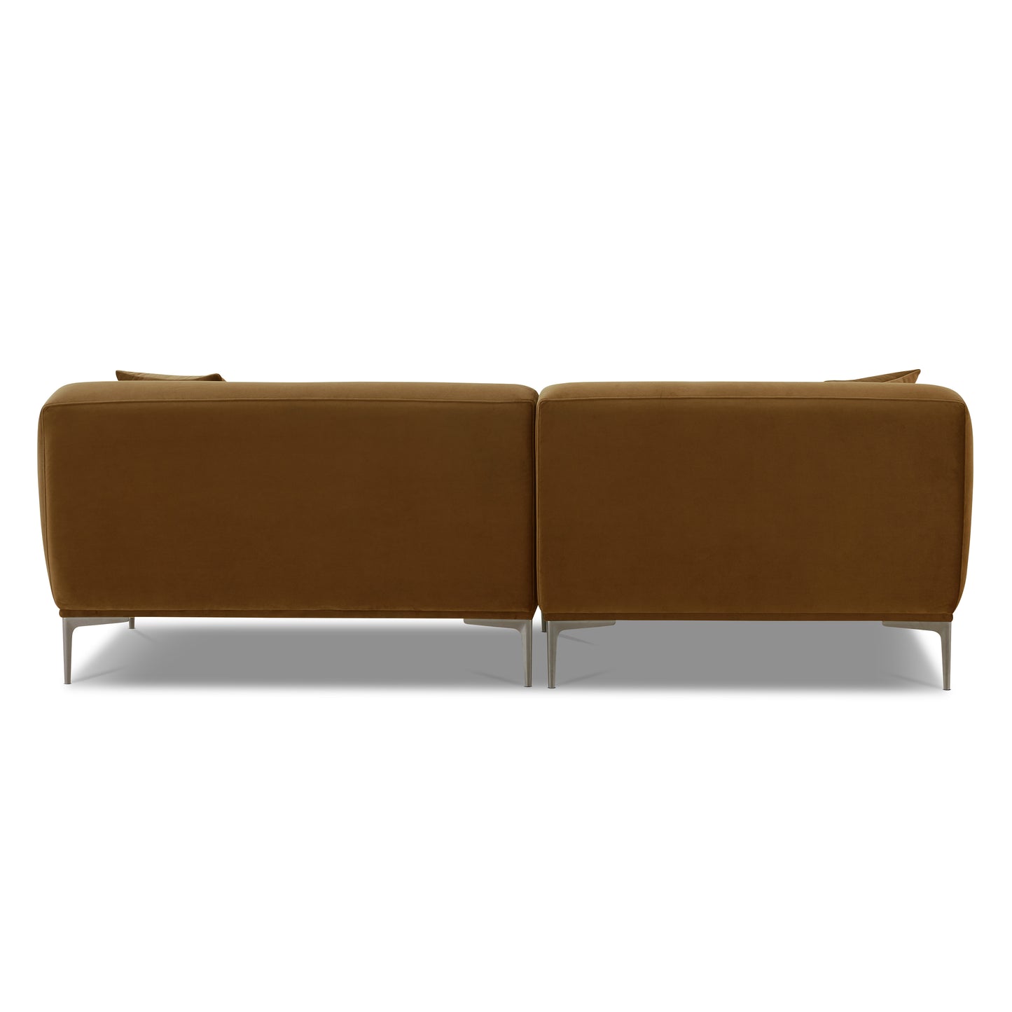 Mineta Left-Facing Sectional | Ginger Brown