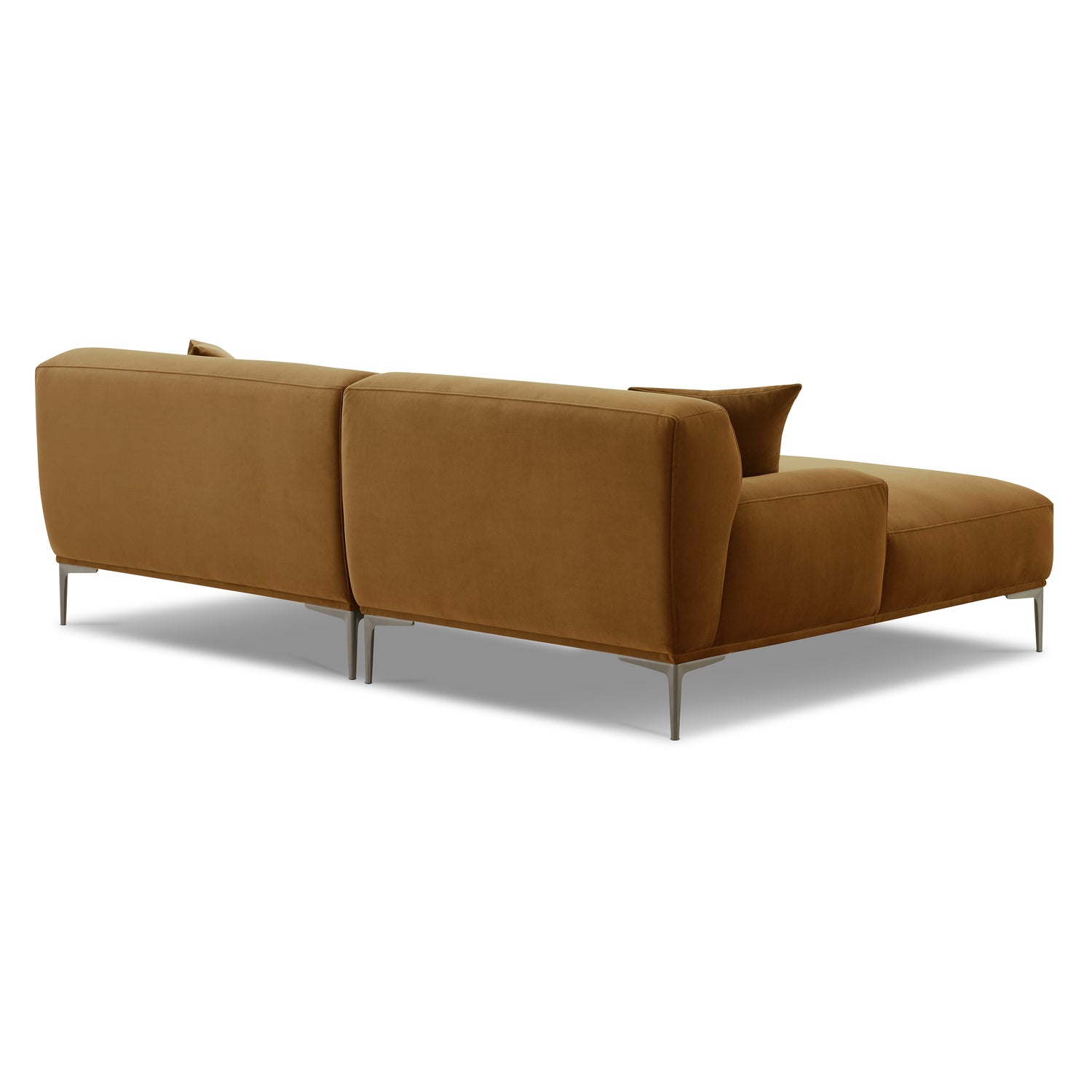 Mineta Left-Facing Sectional | Ginger Brown 