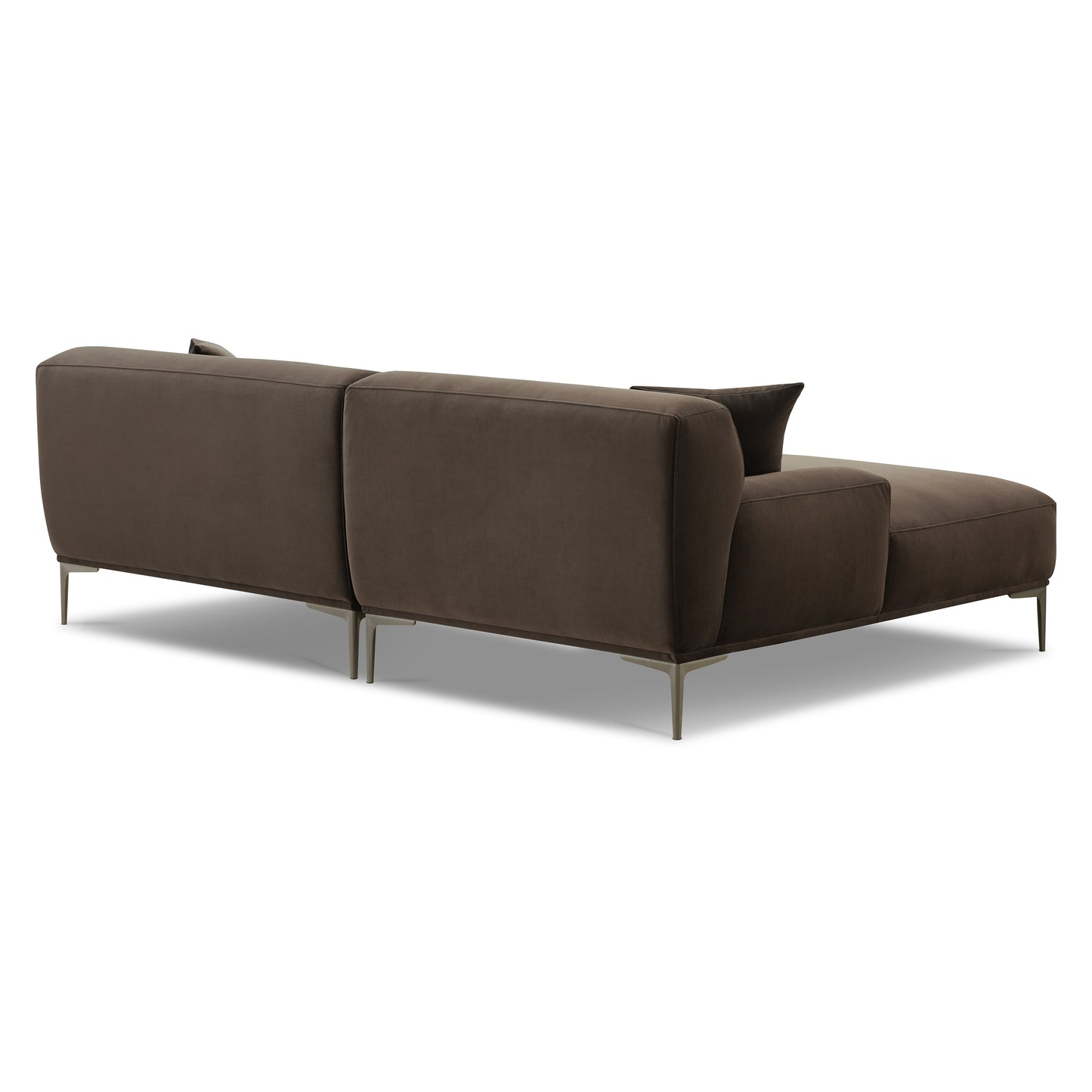 Mineta Left-Facing Sectional | Shadow Brown