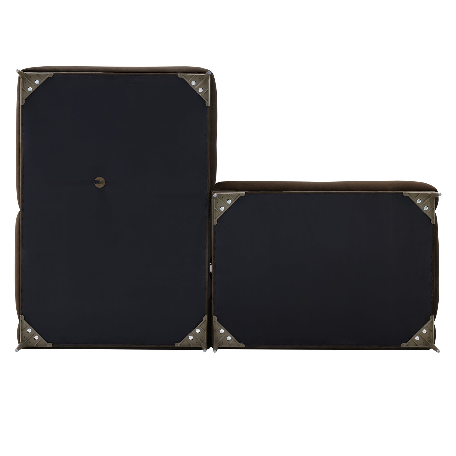 Mineta Left-Facing Sectional | Shadow Brown 