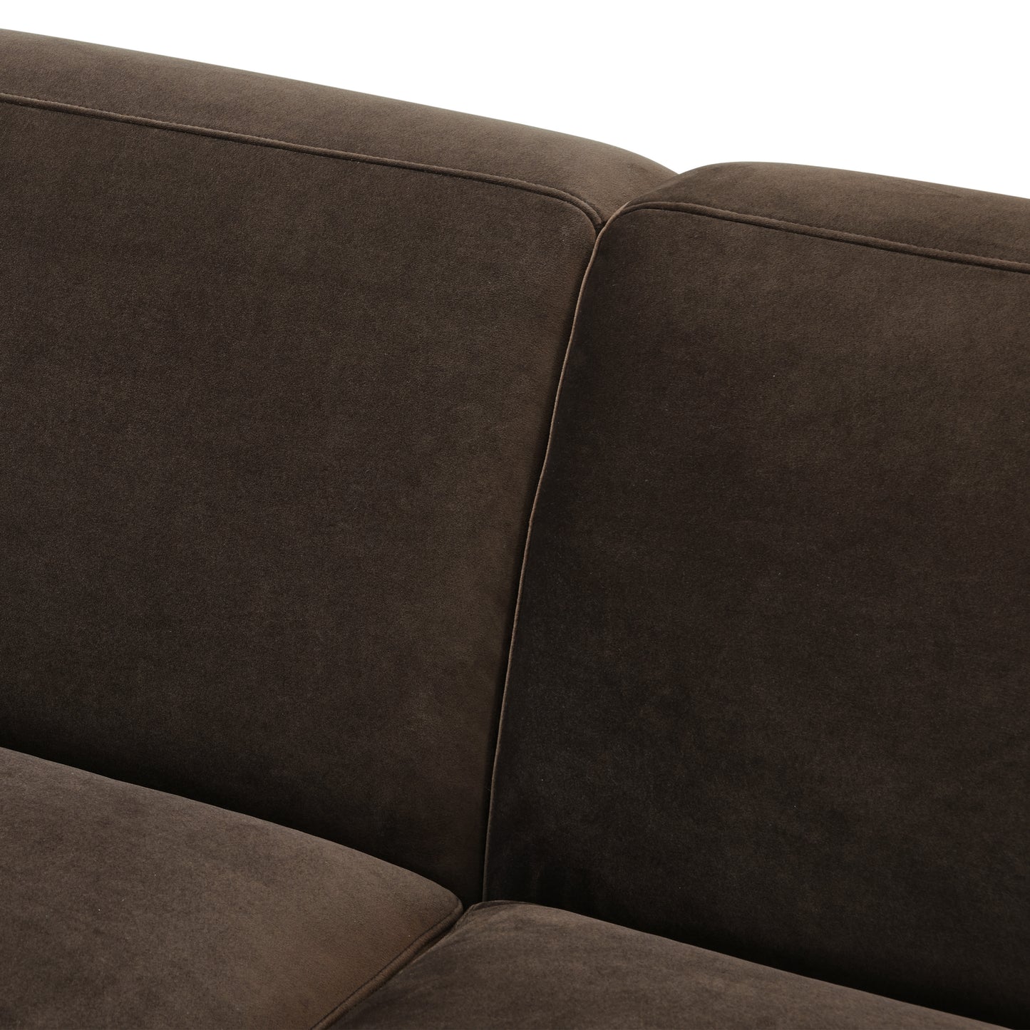 Mineta Left-Facing Sectional | Shadow Brown
