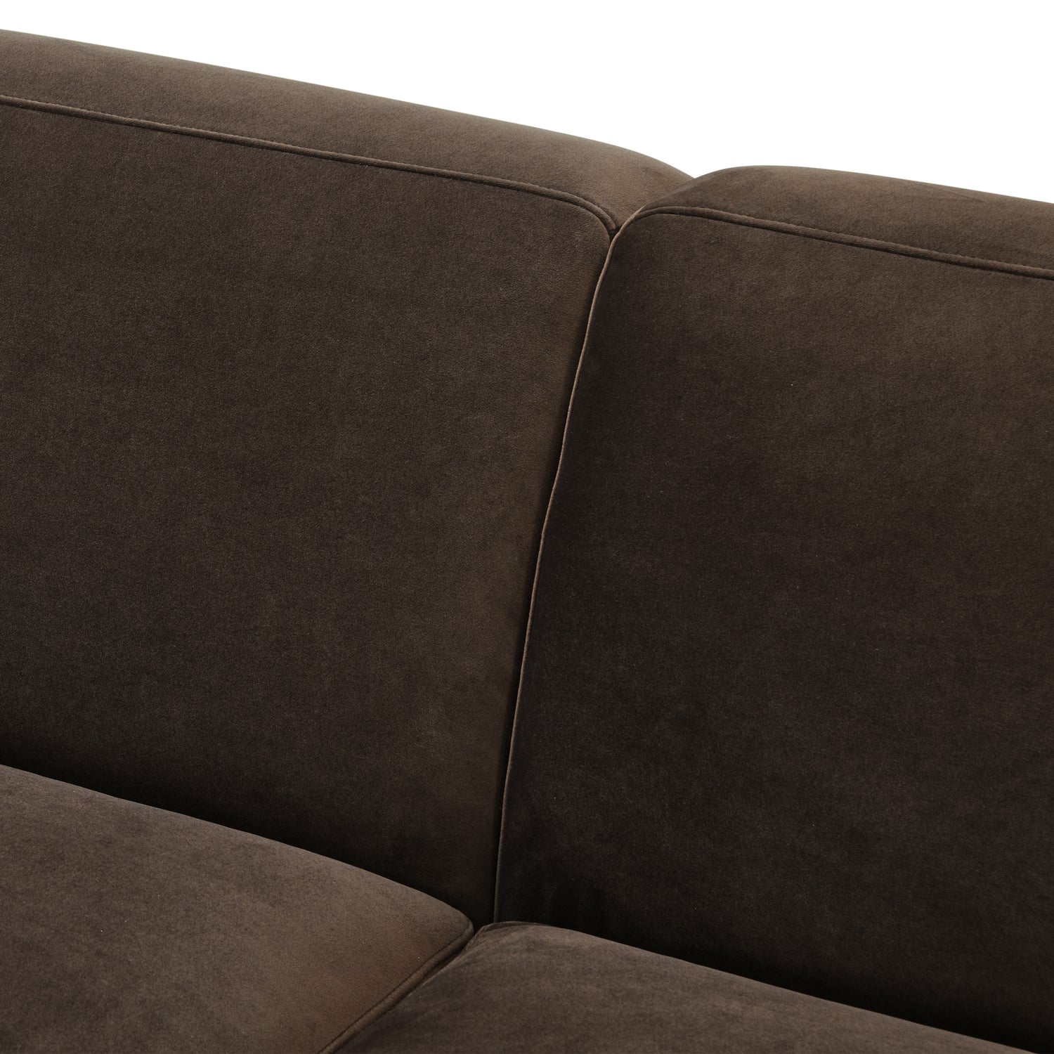 Mineta Left-Facing Sectional | Shadow Brown 