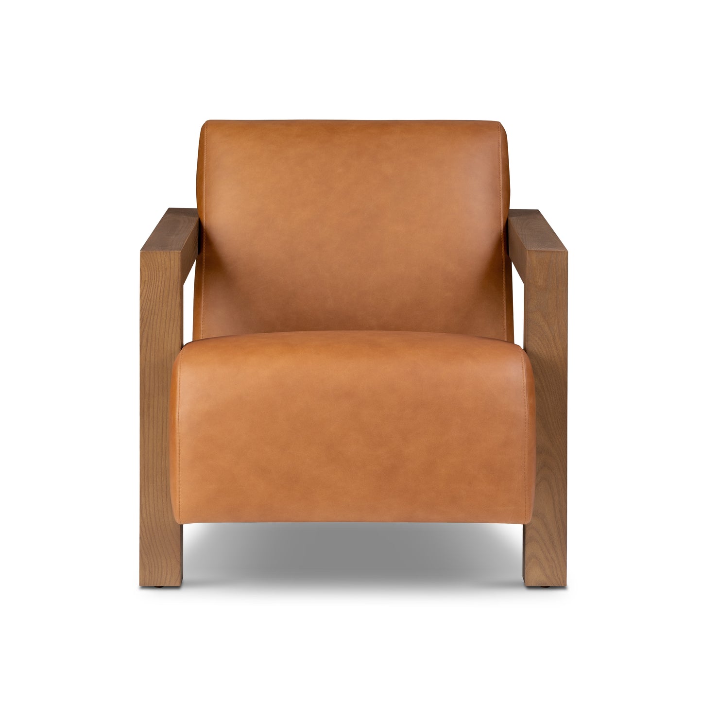 Giza Leather Lounge Chair 2.0 | Cognac Tan | Set of 2
