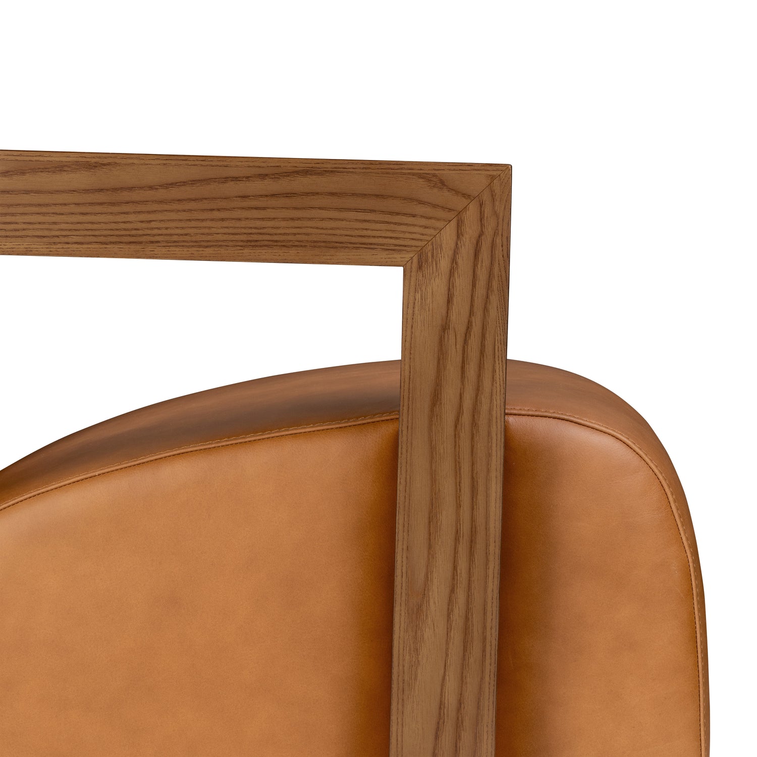 Giza Leather Lounge Chair 2.0 | Cognac Tan | Set of 2 