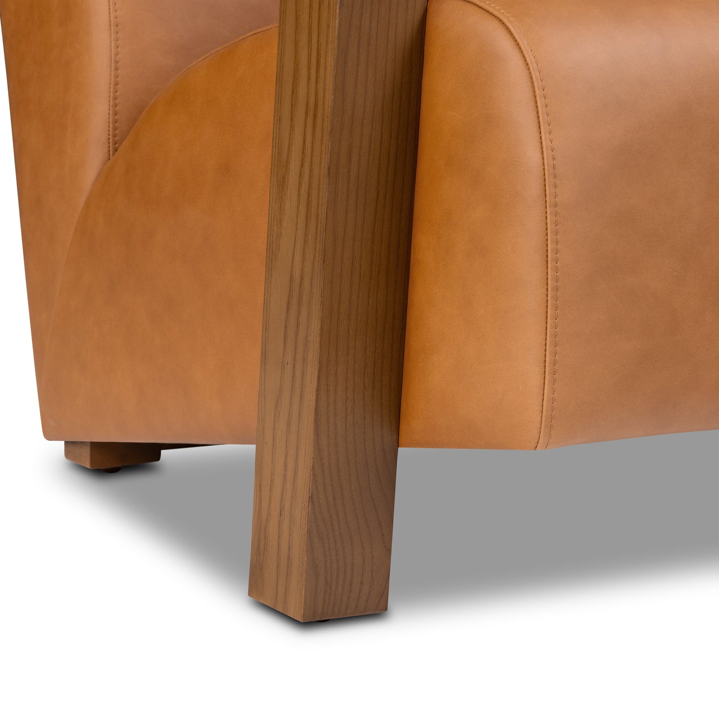 Giza Leather Lounge Chair 2.0 | Cognac Tan | Set of 2