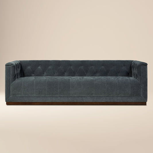 Linus 95" Sofa | Boreal Blue