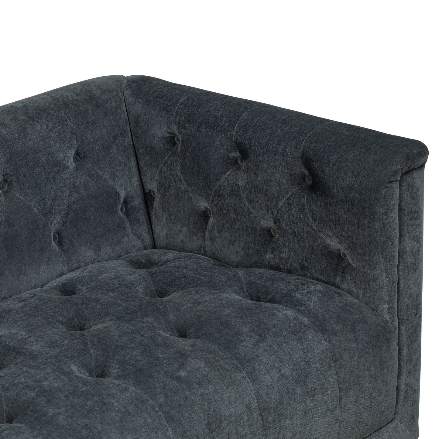Linus 95" Sofa | Boreal Blue