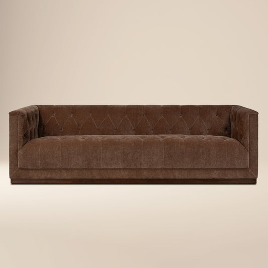 Linus 95" Sofa | Bronzer Brown