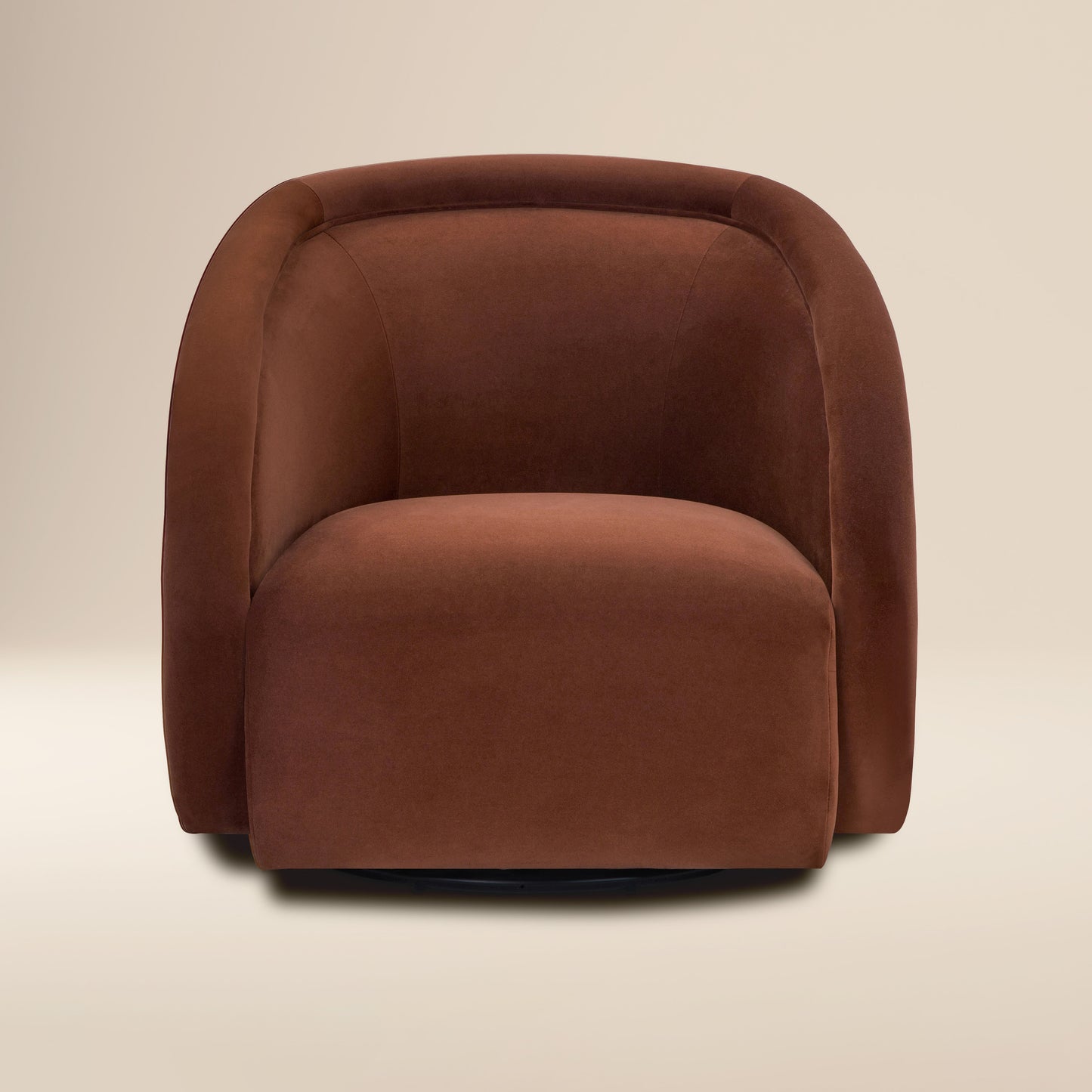 Telse Swivel Chair | Shadow Rust