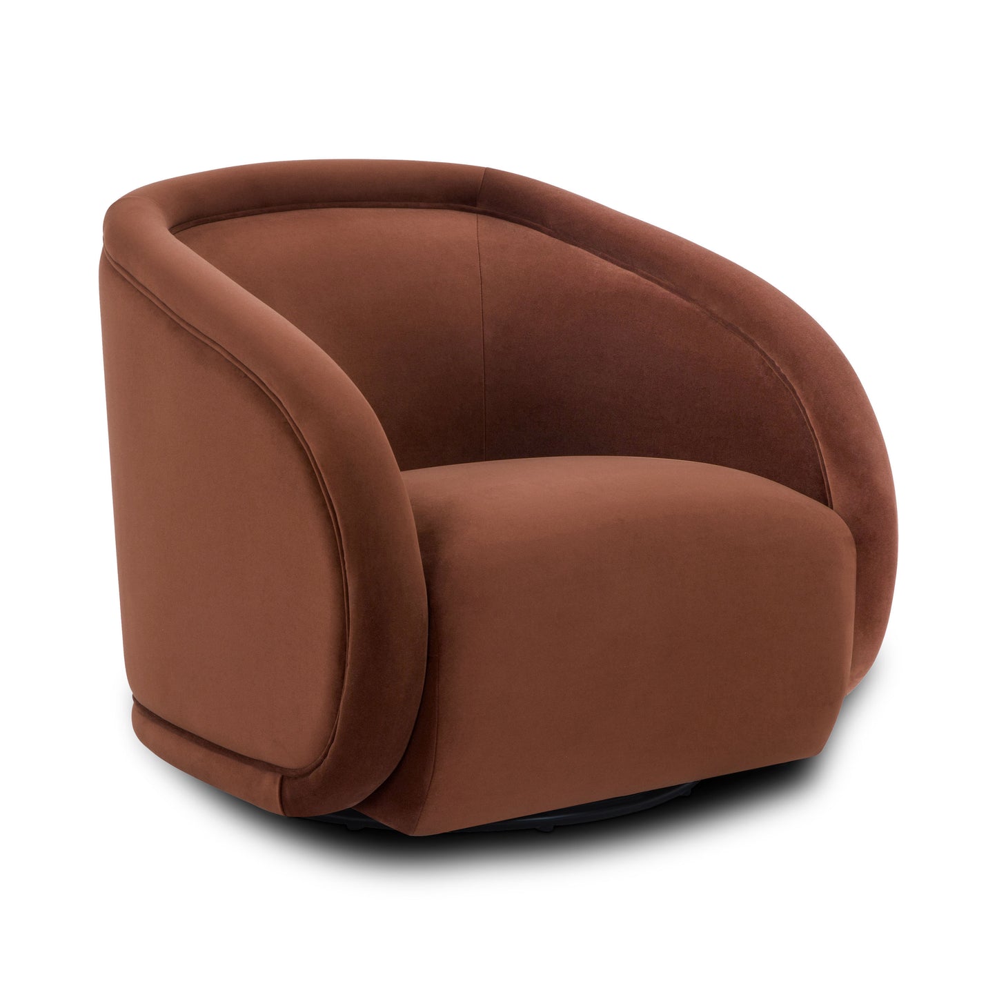 Telse Swivel Chair | Shadow Rust